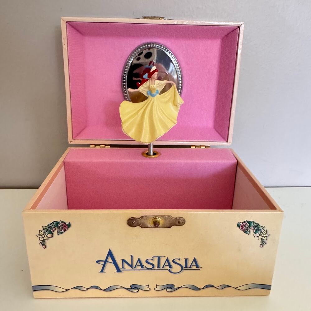 Anastasia Musical Jewelry Box Once Upon a December Vintage 1997 Works Rare